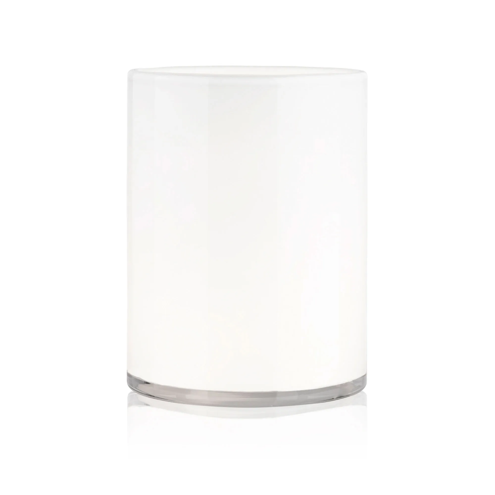 Hurricane White Candle Holder - 1