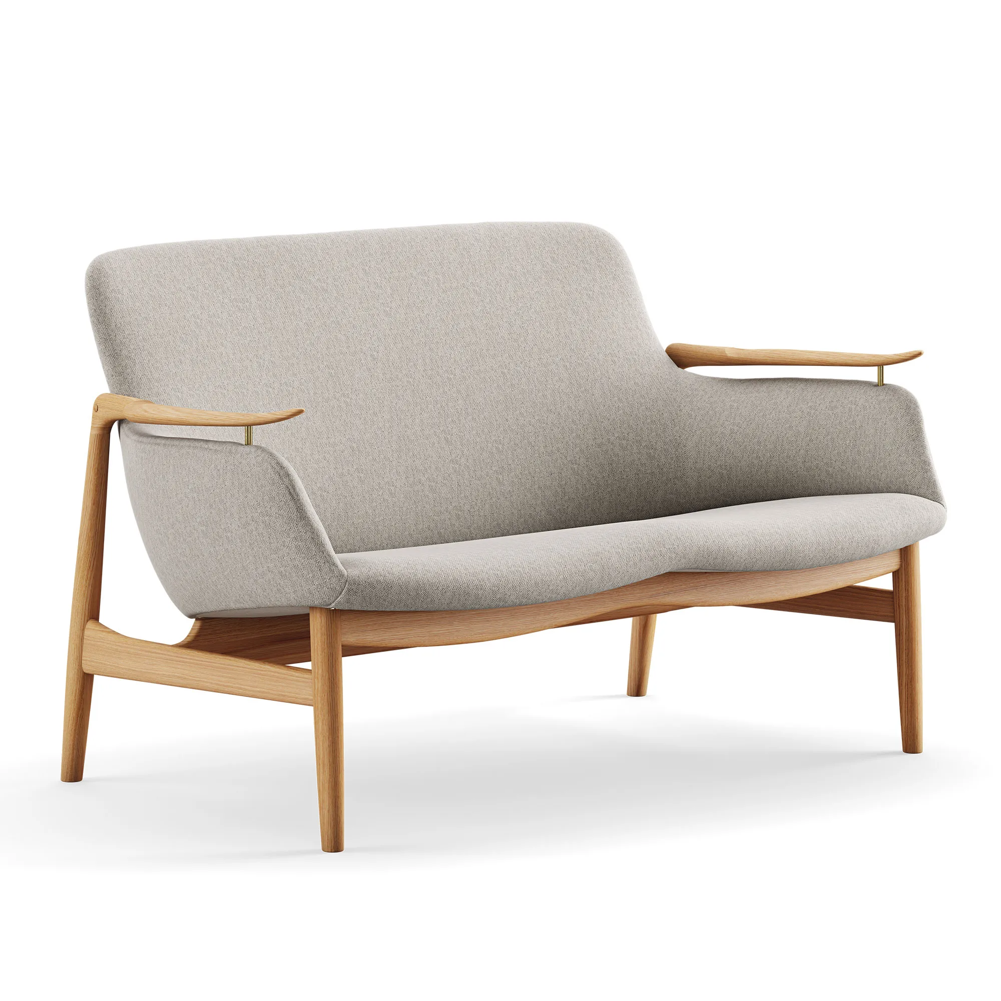 53 soffa Dark oiled oak - 1