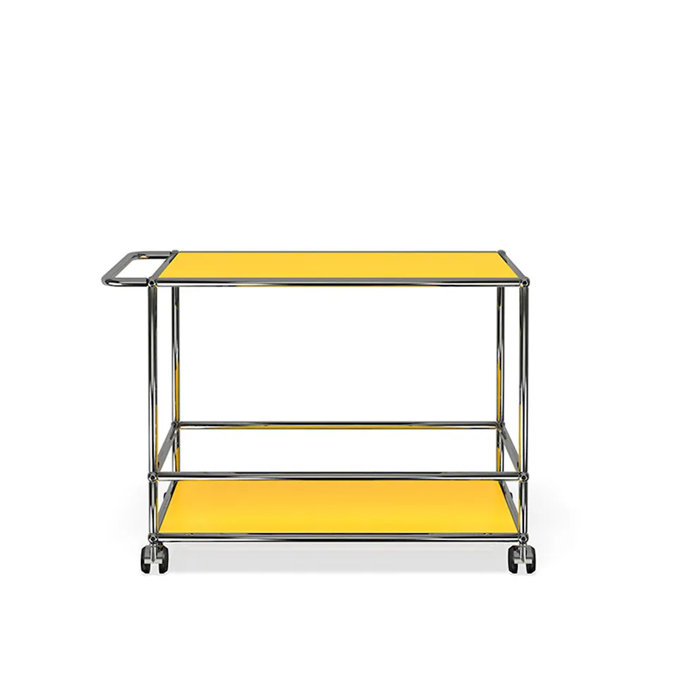 USM Haller 31 Serving Trolley, Golden Yellow