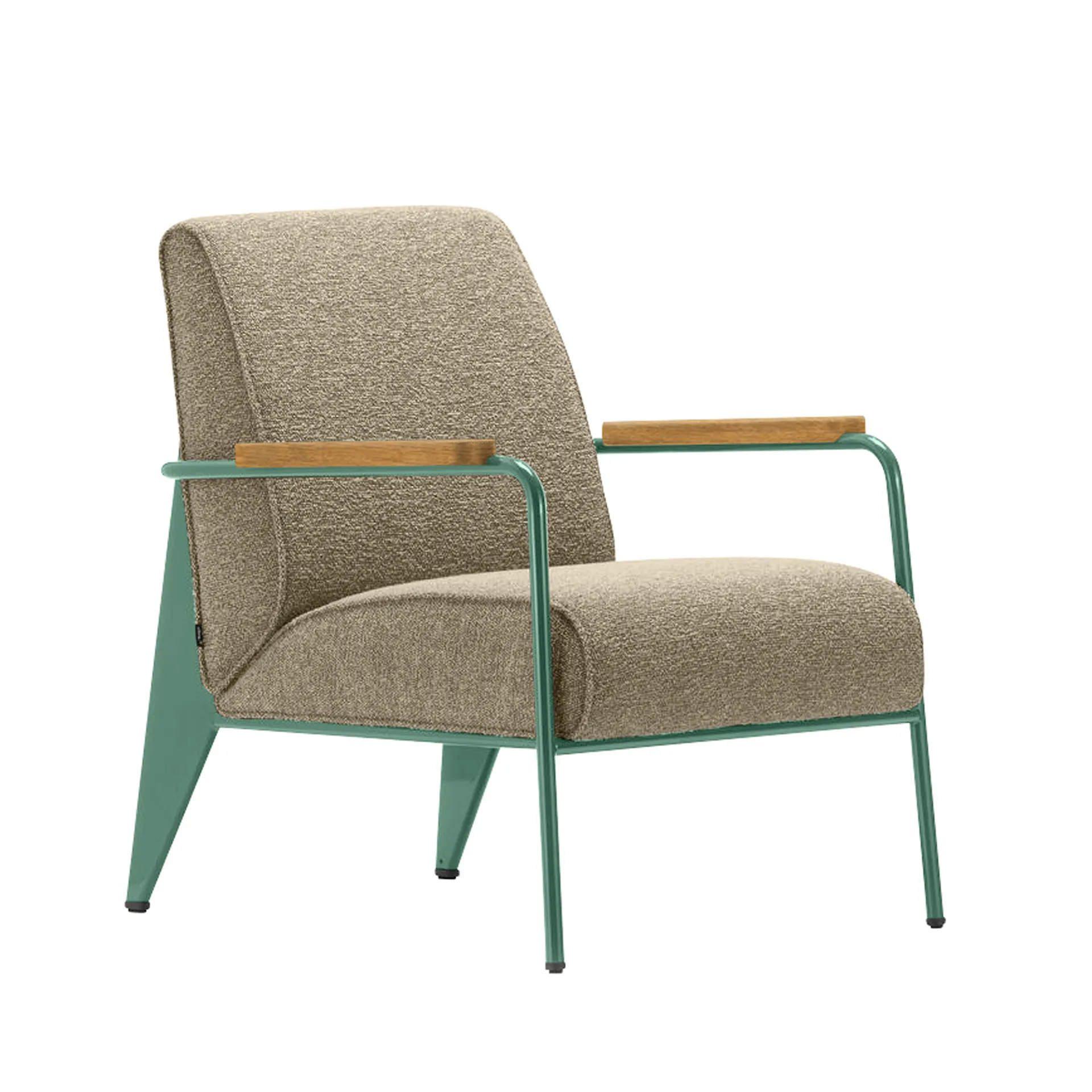 Fauteuil de Salon fåtölj Prouvé Blé Vert - Vitra - Jean Prouvé - NO GA