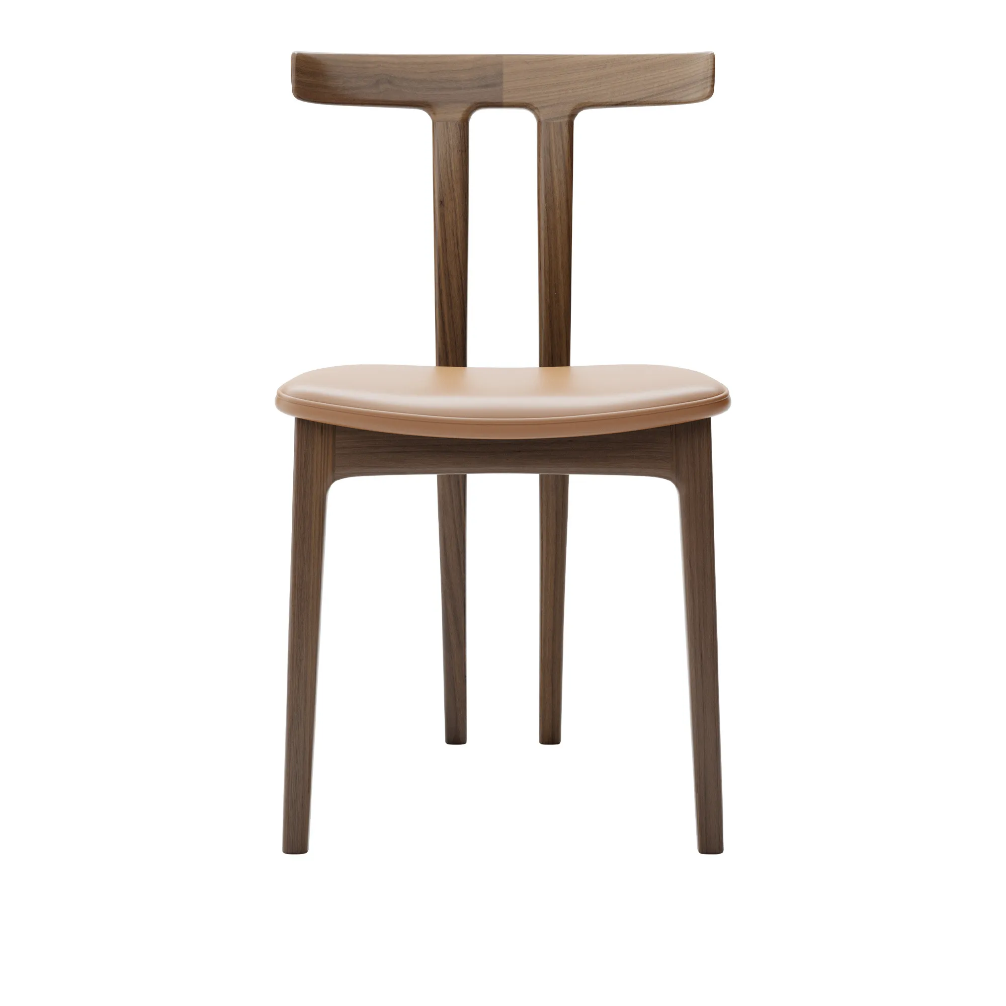 OW58 T-Chair matstol valnöt - 1