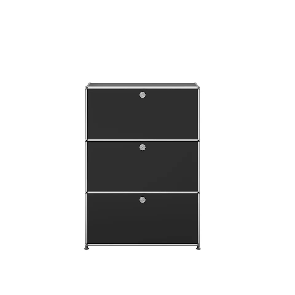 USM Haller 99 Shelving , Graphite Black