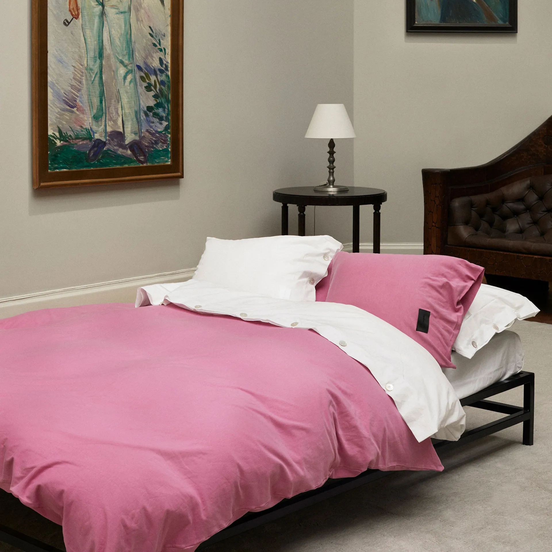 Nude Duvet Cover Jersey - Washed Orchid Pink - Magniberg - NO GA