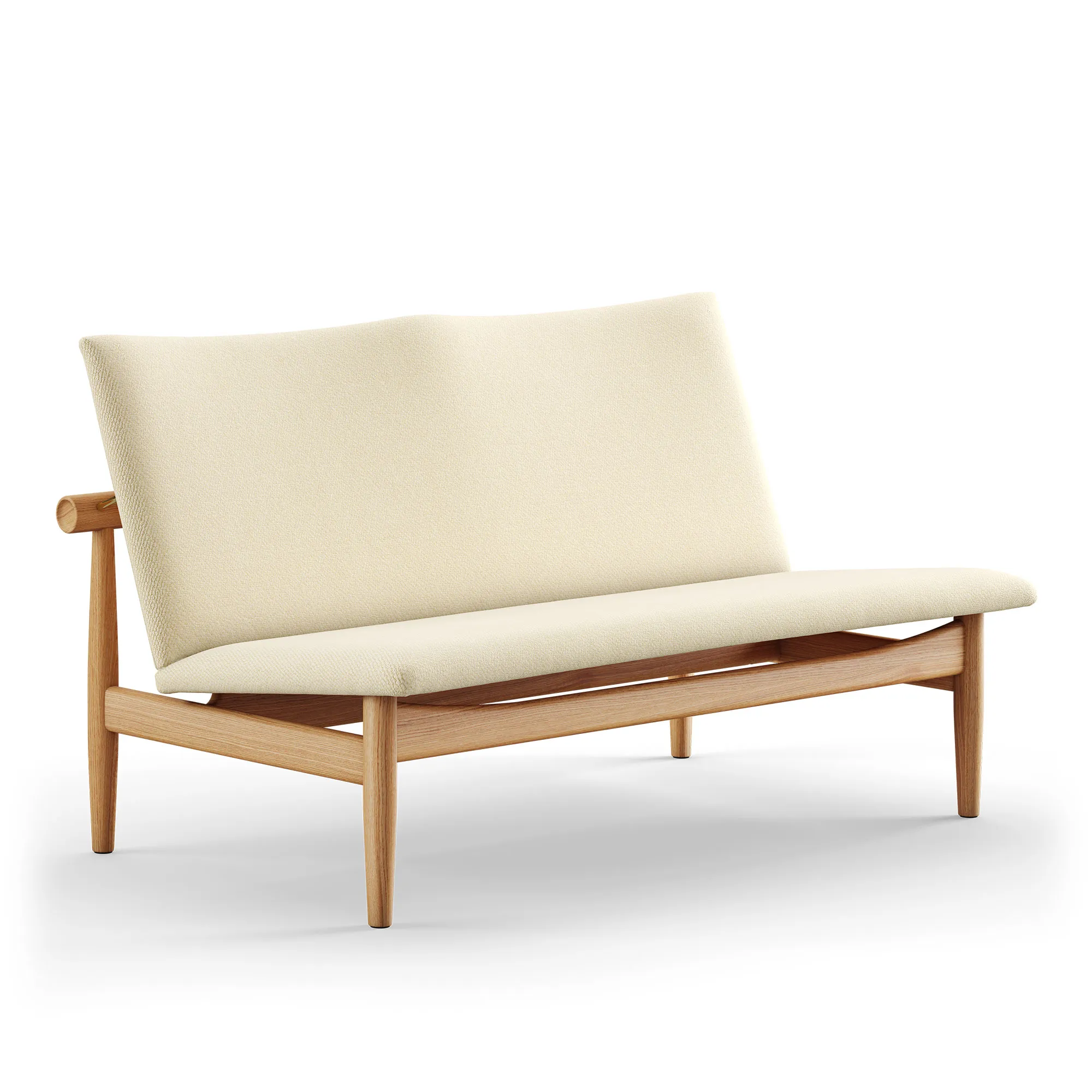 Japan soffa 2 sits Dark oiled oak - 1