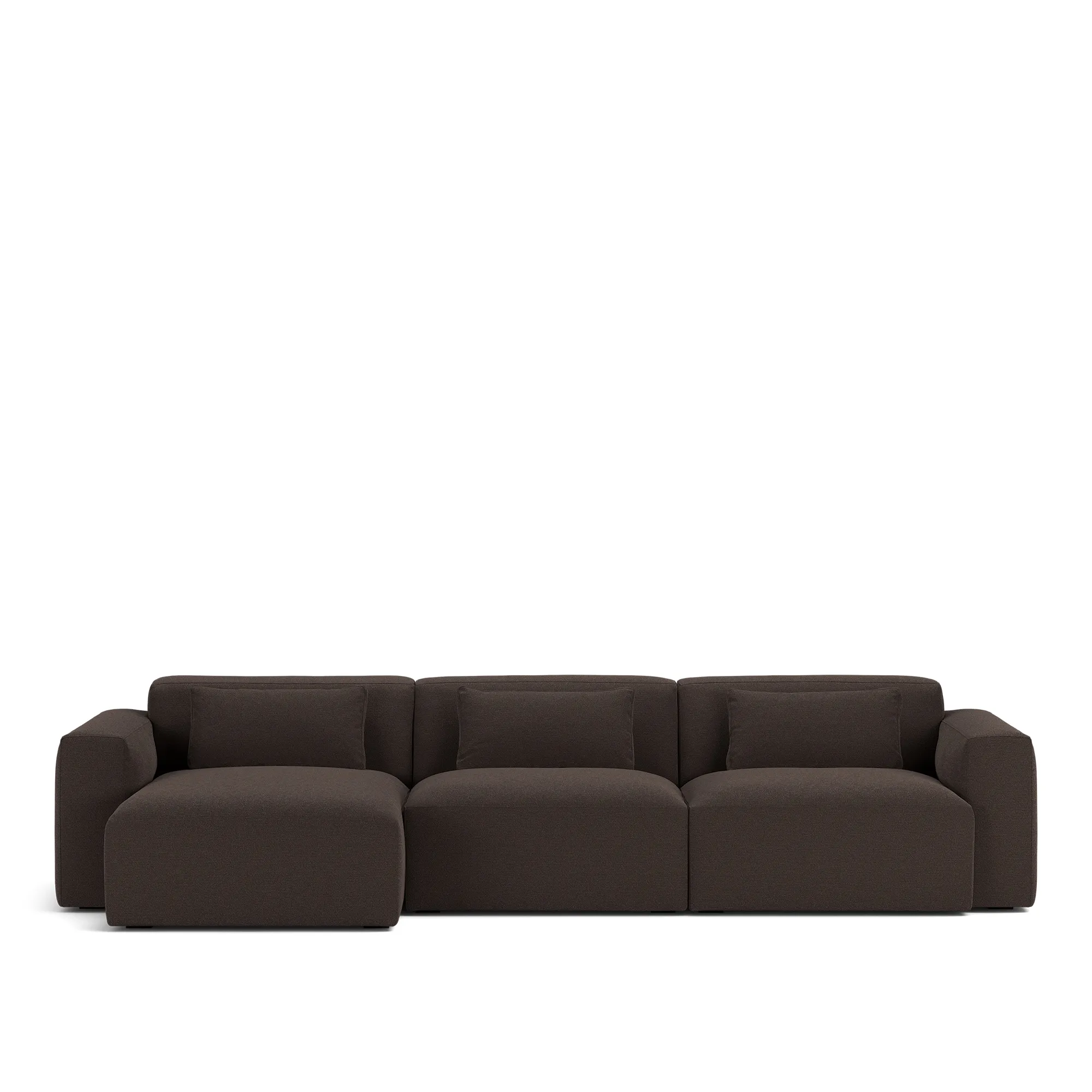 Brick 3-sitssoffa schäslong vänster - 9