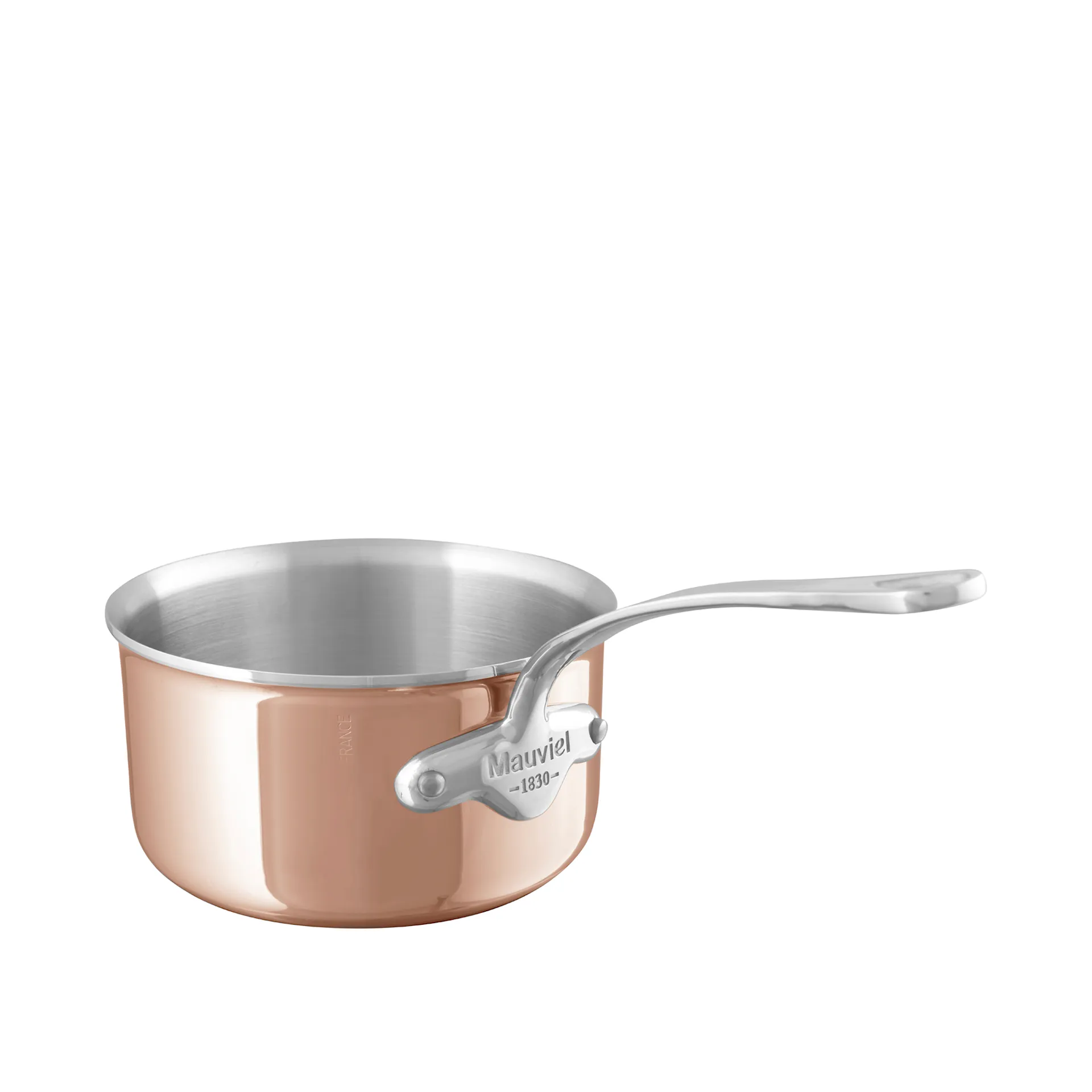 Saucepan M'6S Copper/Steel - 1,1 L - Mauviel - NO GA