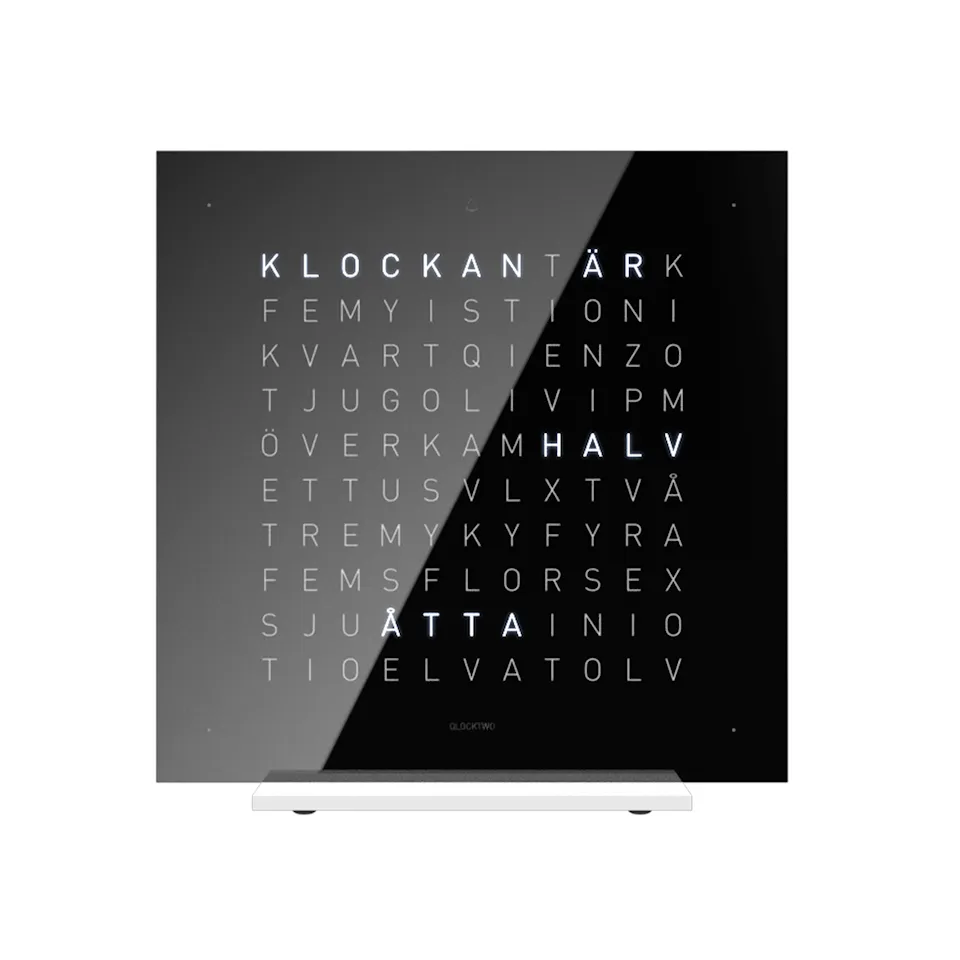Qlocktwo Earth 13,5 – Pure Black Ice Tea
