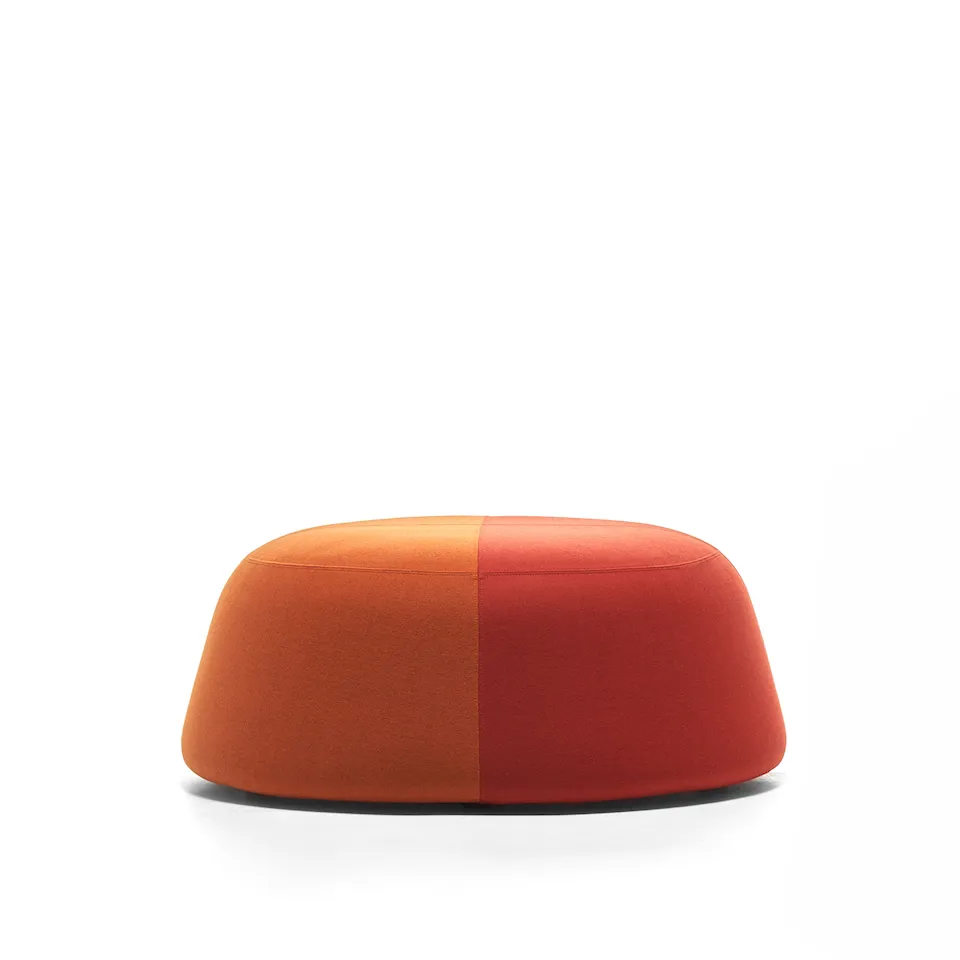 Fuji Bicolor Pouf